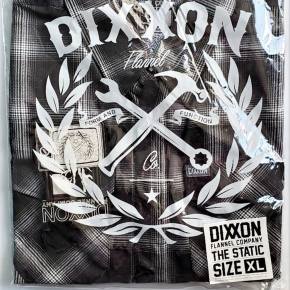 DIXXON Flannel The STATIC Flannel Shirt Men's XL - Picture 8 of 9